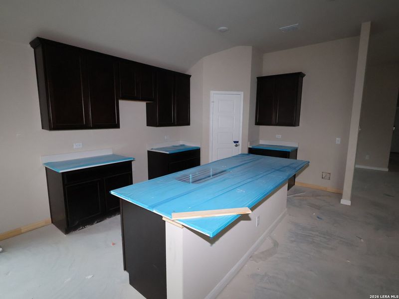 In-progress construction of a new home in Jordan's Ranch, San Antonio, TX (Image 34).