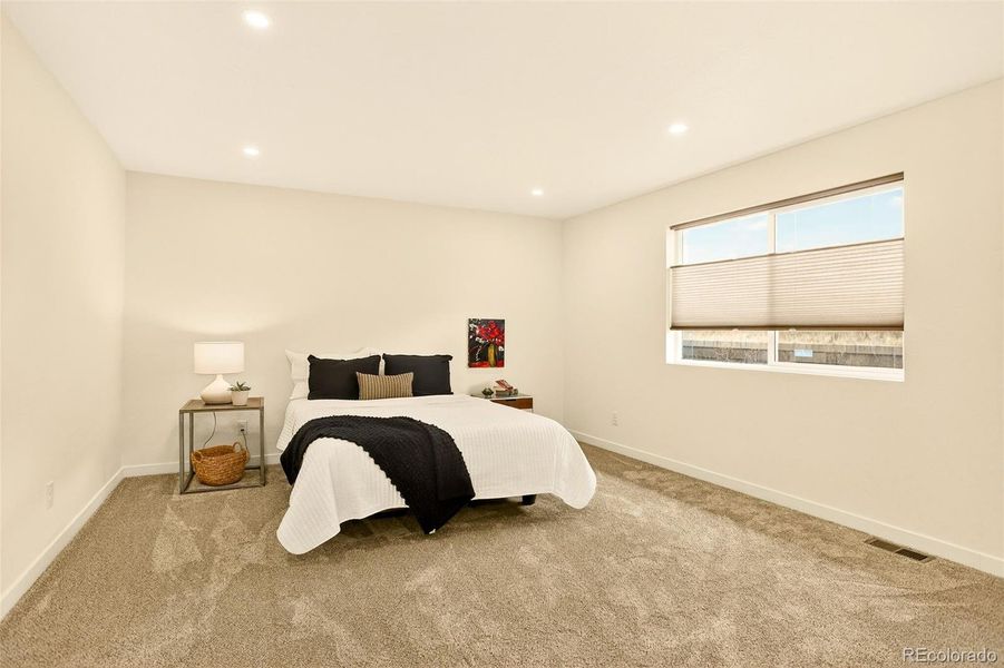 Privacy and comfort , move in ready with window coverings newly Installed .