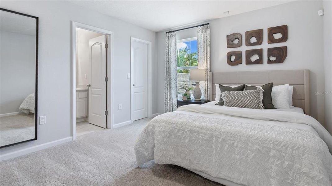 Furnished interior view inside a new home in Bridgewater, St. Augustine (Image 3).