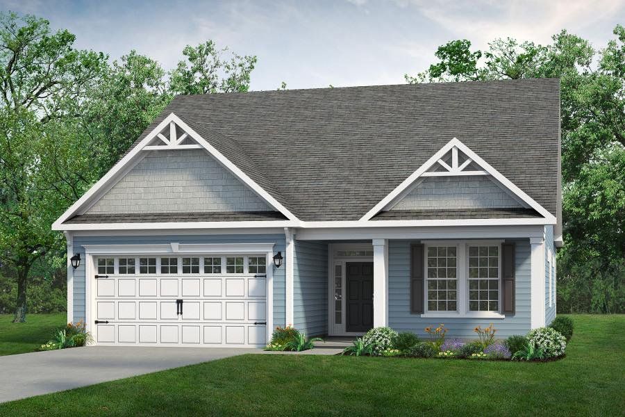 Representative exterior photo of a completed home built from the The Longboard by Chesapeake Homes in The Willows, Loris, SC (Image 25).