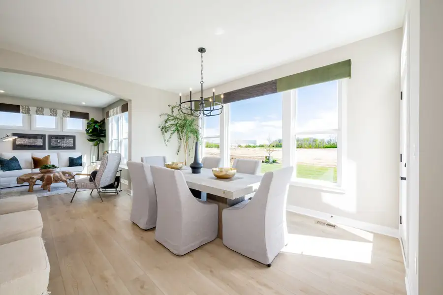 Representative furnished interior of a home built from the Grandin by Fischer Homes in The Dunes at Sandbar, Santa Rosa Beach (Image 59).