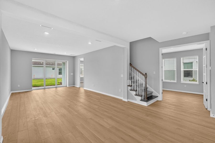Spacious, unfurnished interior of a new home in Tiburon, Nokomis (Image 11). Spacious, unfurnished interior of a new home in Tiburon, Nokomis (Image 11).