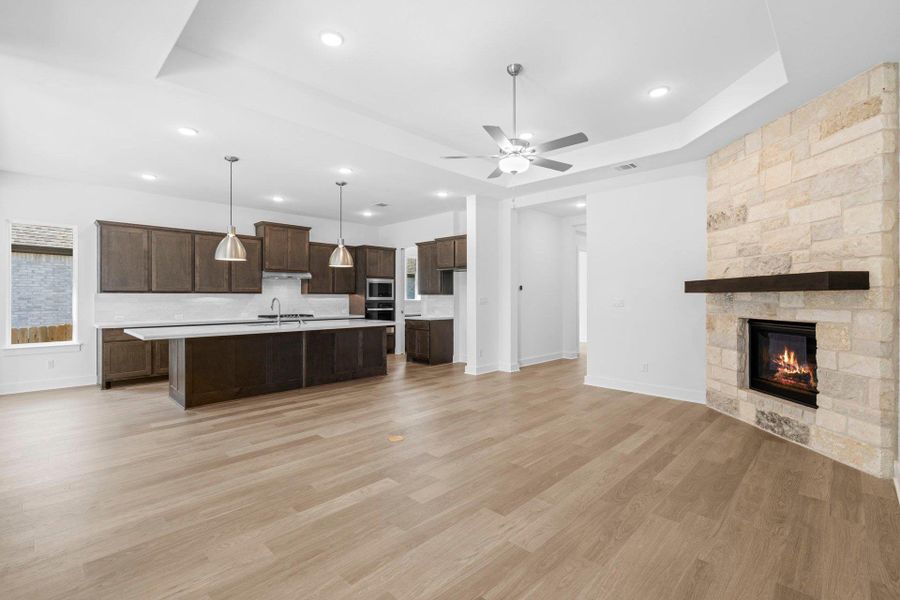 From Family Room to Open Concept Kitchen