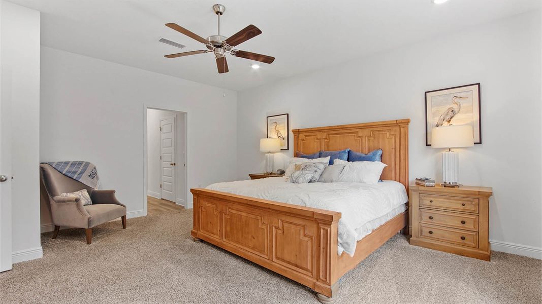 Representative furnished interior of a home built from the Delray by D.R. Horton in Bayside at Ward Creek, Panama City Beach (Image 17). Representative furnished interior of a home built from the Delray by D.R. Horton in Bayside at Ward Creek, Panama City Beach (Image 17).