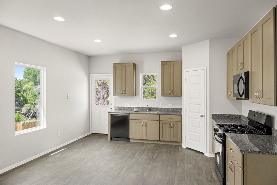 Furnished interior view inside a new home in Cloverleaf, Austin (Image 10).