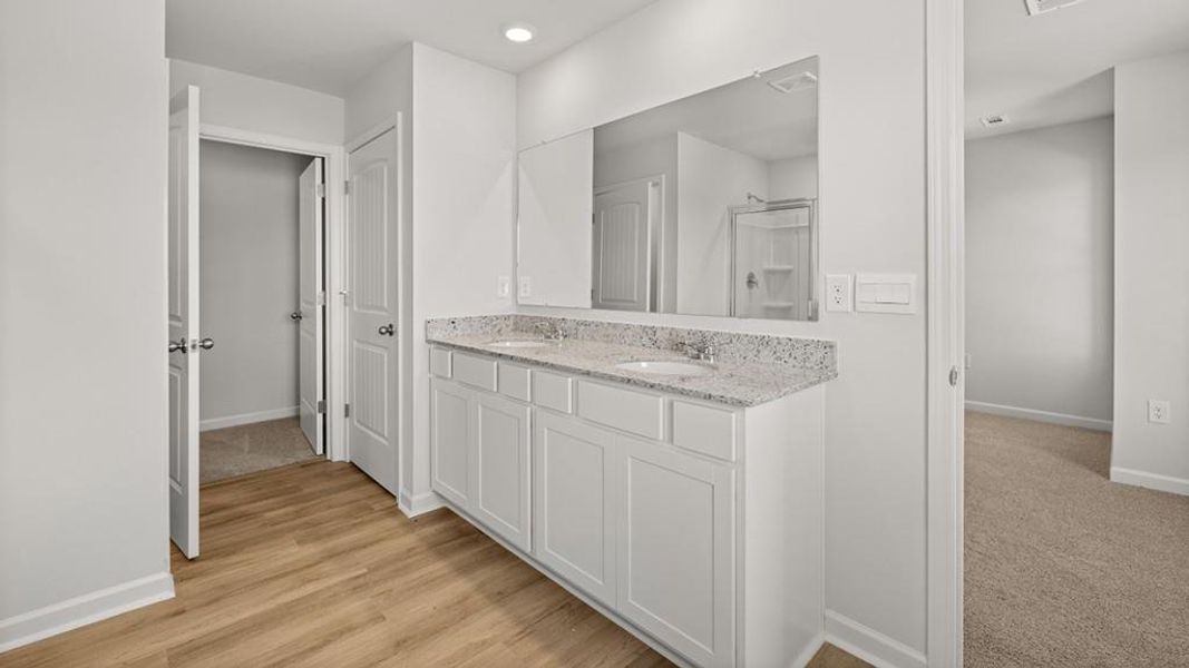 Furnished interior view inside a new home in Rolling Meadows, Jasper (Image 8).