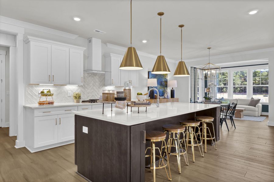 Furnished interior view inside a new home in , Summerville (Image 19).