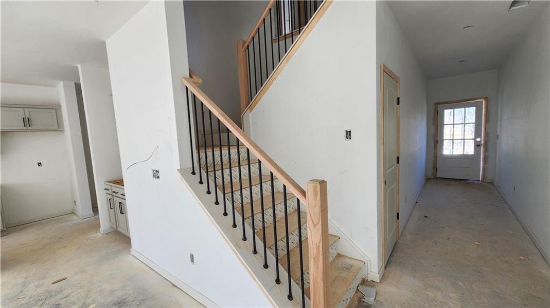 In-progress construction of a new home in The Estates at Casteel, Bethlehem, GA (Image 14). In-progress construction of a new home in The Estates at Casteel, Bethlehem, GA (Image 14).