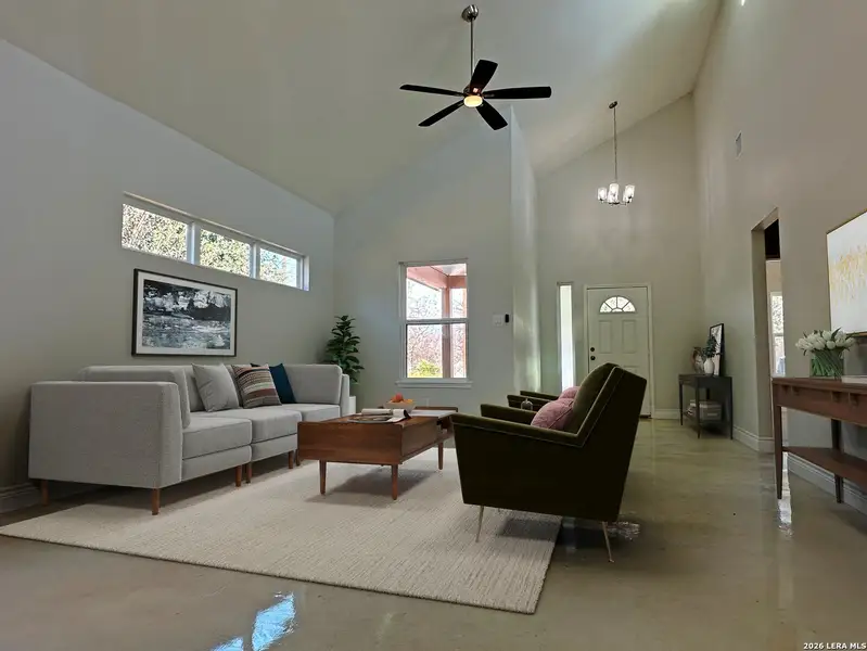 Furnished interior view inside a new home in , San Antonio (Image 5).