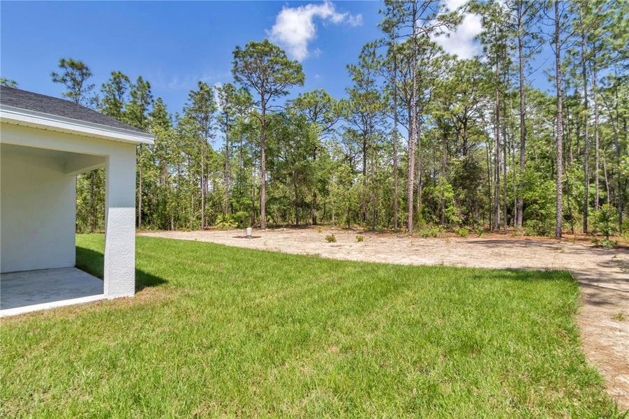 Actual Completed Home Ready to Move In