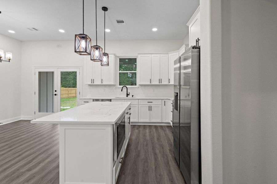 Furnished interior view inside a new home in , Orange (Image 7). Furnished interior view inside a new home in , Orange (Image 7).