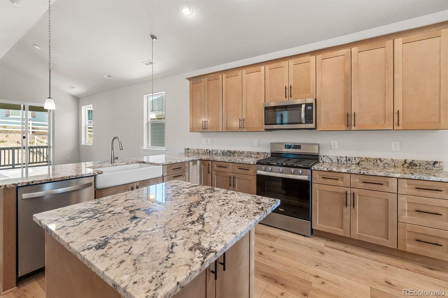 Furnished interior view inside a new home in Rhyolite Ranch, Castle Rock (Image 6).