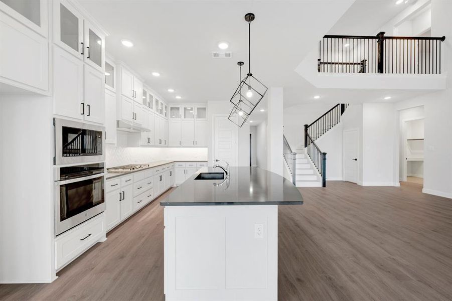 Furnished interior view inside a new home in The Ridge at Northlake, Northlake (Image 11).