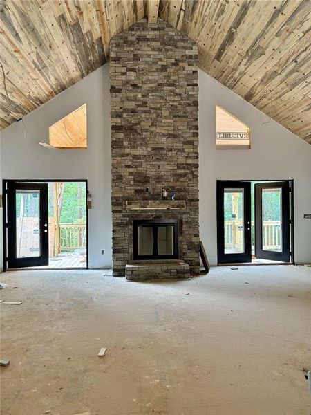 In-progress construction of a new home in , Ellijay, GA (Image 12). In-progress construction of a new home in , Ellijay, GA (Image 12).