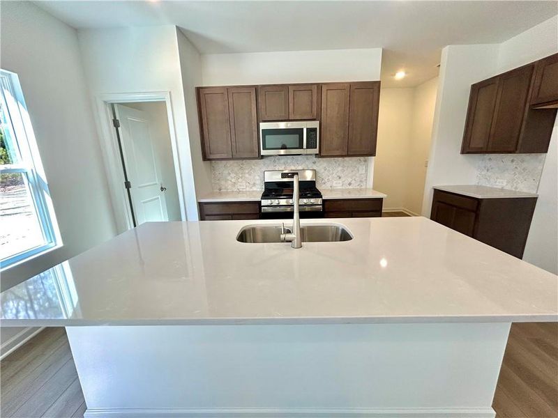 Furnished interior view inside a new home in , Locust Grove (Image 9).