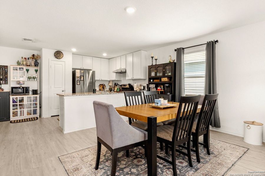 Furnished interior view inside a new home in Vista Point, San Antonio (Image 7).