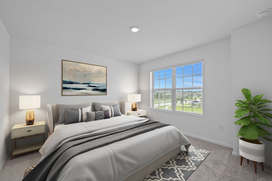Representative furnished interior of a home built from the Enloe by Centex in Decker Farms, Magnolia (Image 5).