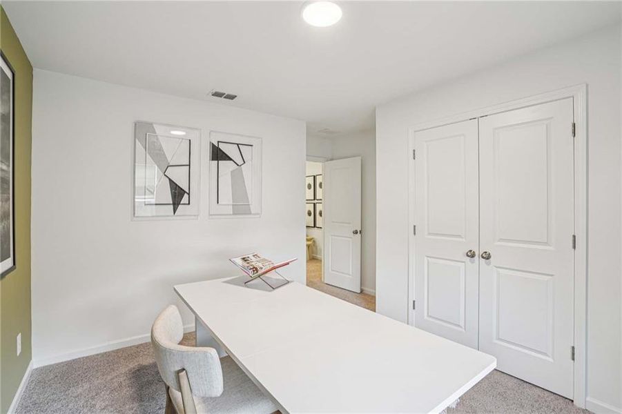 Furnished interior view inside a new home in Leydenview, Mableton (Image 25).