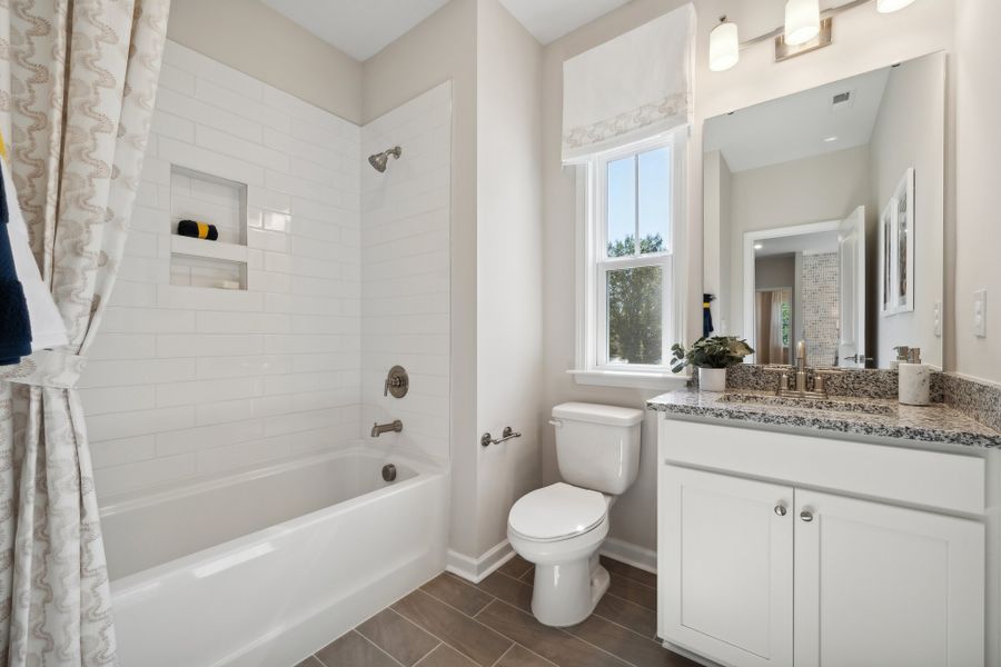 Furnished interior view inside a new home in The Coves on Lake Wylie, Charlotte (Image 16).