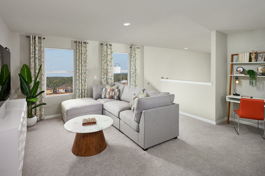 Loft in Yellowstone model at Salt Meadows in Parrish.