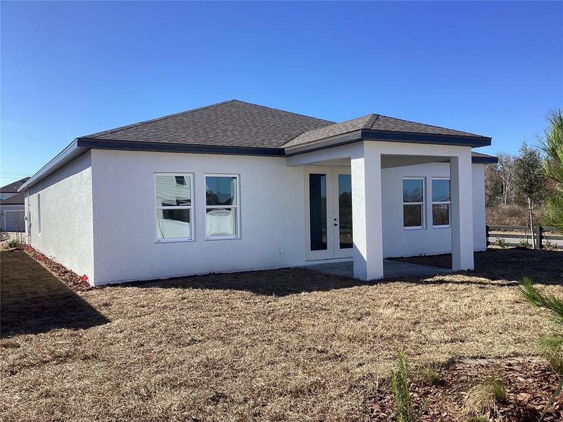Exterior details and patio area of a home in Sunbrooke, St. Cloud (Image 22). Exterior details and patio area of a home in Sunbrooke, St. Cloud (Image 22).