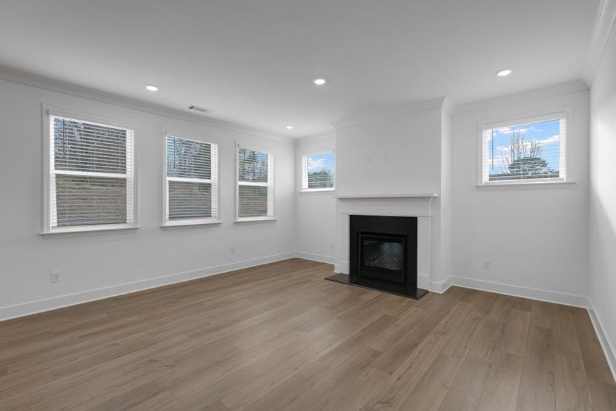Spacious, unfurnished interior of a new home in Wellington Estates, Madison (Image 39).