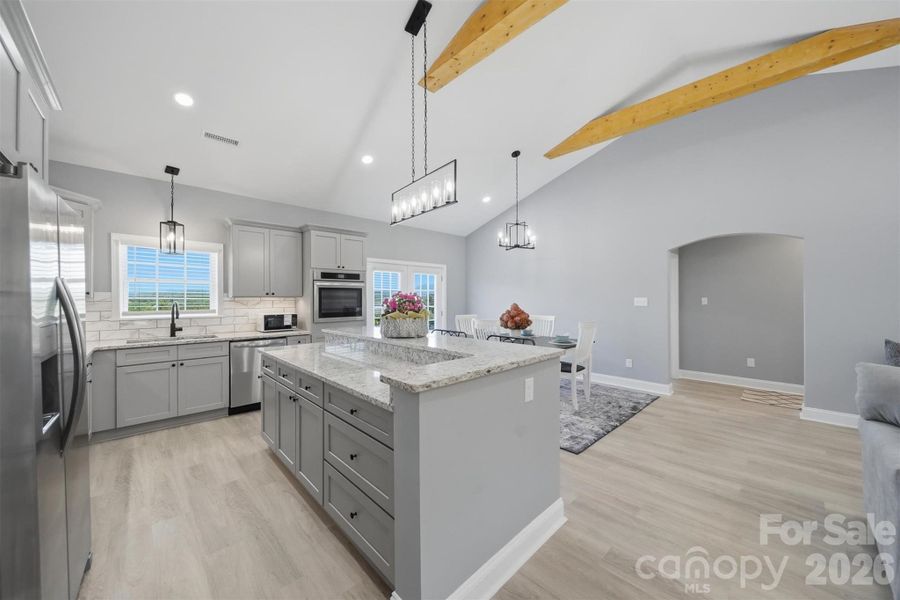 Furnished interior view inside a new home in , Lenoir (Image 8).