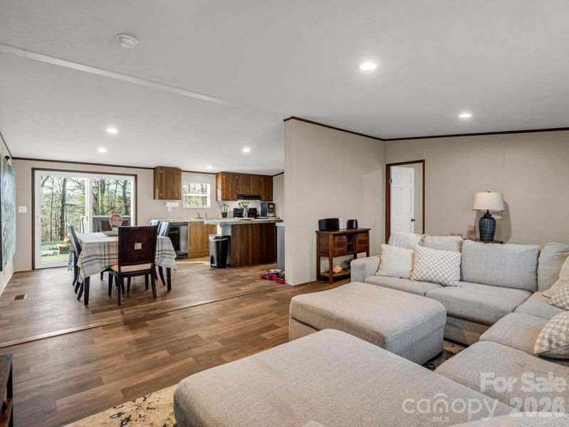 Furnished interior view inside a new home in , Marion (Image 26).