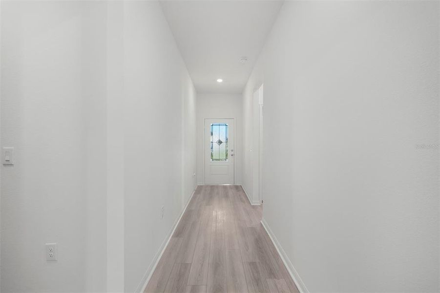 Spacious, unfurnished interior of a new home in Peach Crossings, Winter Haven (Image 14). Spacious, unfurnished interior of a new home in Peach Crossings, Winter Haven (Image 14).