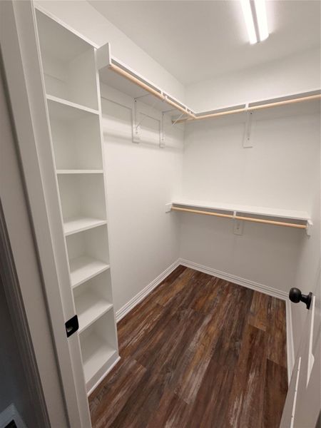 Primary bedroom Walk-in Closet.