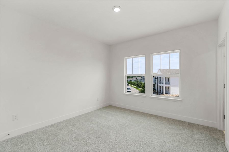 Representative unfurnished interior of a home built from the Frost by Rockwell Homes in Northlake at Ovation, Winter Garden (Image 66). Representative unfurnished interior of a home built from the Frost by Rockwell Homes in Northlake at Ovation, Winter Garden (Image 66).