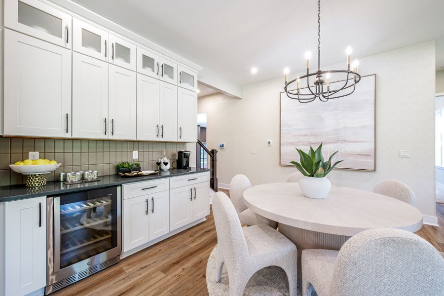 Representative furnished interior of a home built from the Beckett by Fischer Homes in Veranda Manor, Canton (Image 28).