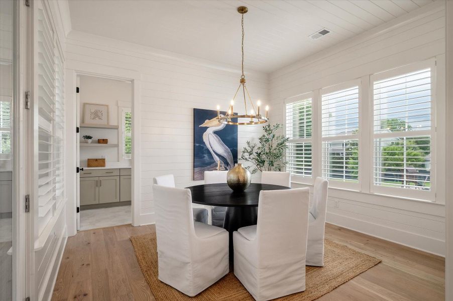 Furnished interior view inside a new home in , Mount Pleasant (Image 20).