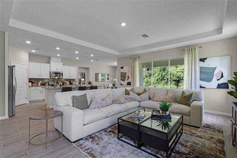 Furnished interior view inside a new home in Wynwood, Ocoee (Image 21).