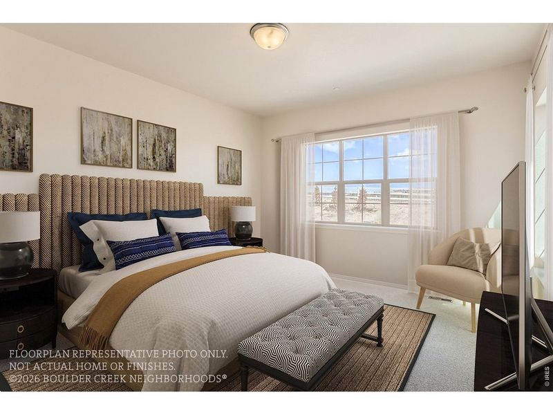 Furnished interior view inside a new home in , Westminster (Image 32).