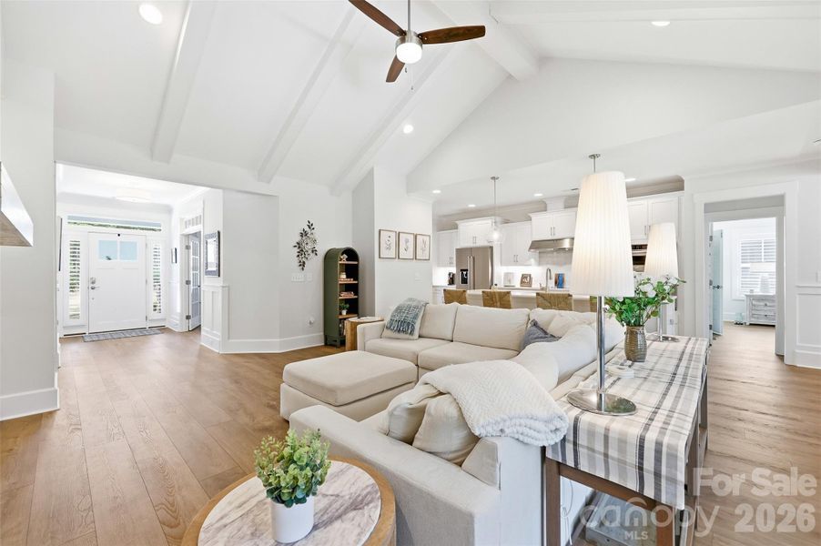 Furnished interior view inside a new home in , Sunset Beach (Image 9).