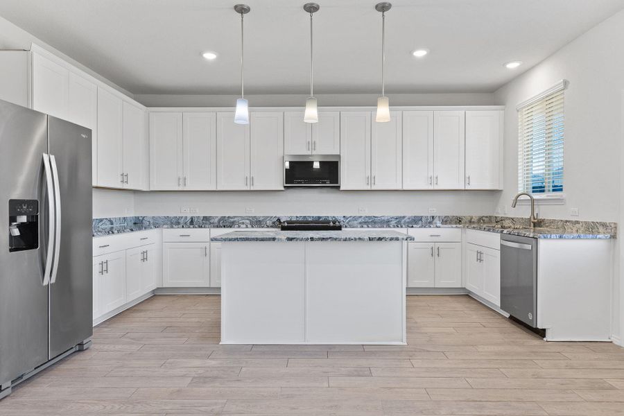 Furnished interior view inside a new home in Carlson Place, Georgetown (Image 12).