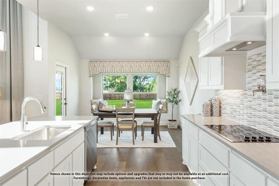 Furnished interior view inside a new home in The Oaks, Red Oak (Image 31). Furnished interior view inside a new home in The Oaks, Red Oak (Image 31).