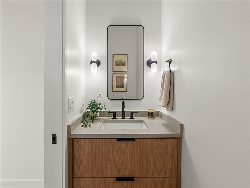 Furnished interior view inside a new home in , Decatur (Image 11).