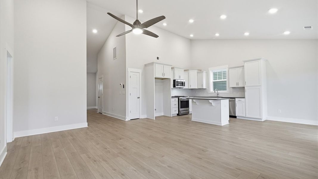 Furnished interior view inside a new home in Foxbank, Gray Court (Image 10).