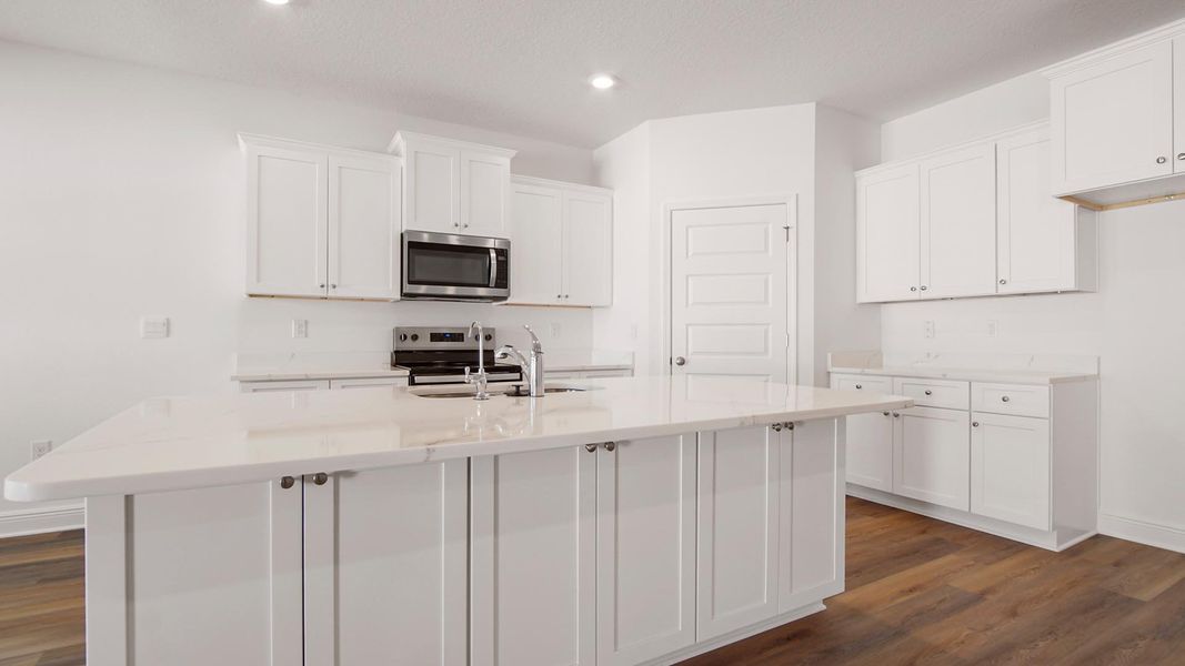 Furnished interior view inside a new home in Bayside at Ward Creek, Panama City Beach (Image 4).