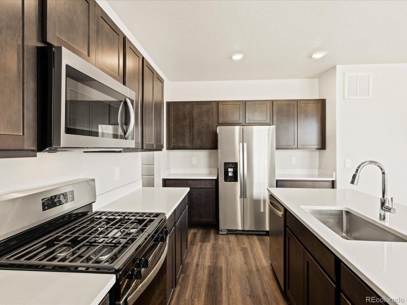 Furnished interior view inside a new home in Revere at Johnstown, Johnstown (Image 5).