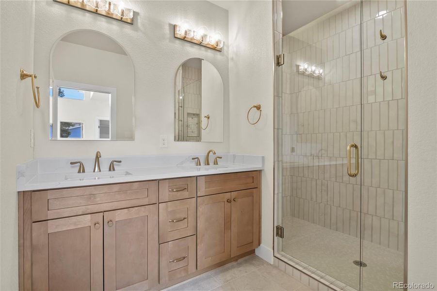 Furnished interior view inside a new home in , Colorado Springs (Image 7).