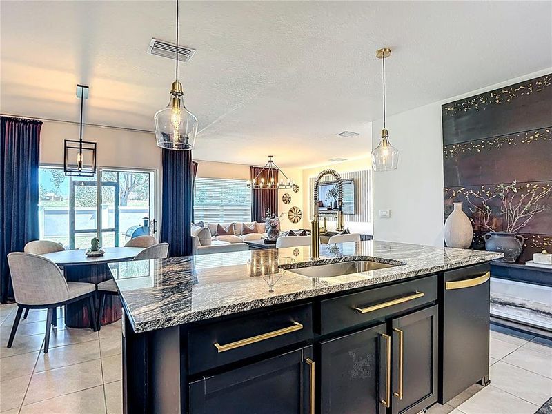 Furnished interior view inside a new home in , San Antonio (Image 13).