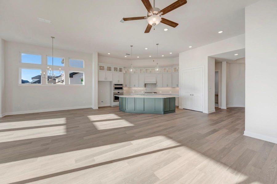 Spacious, unfurnished interior of a new home in Brookewater 55’ Homesites, Rosenberg (Image 21).