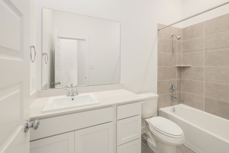 Furnished interior view inside a new home in Prairie Winds, Hutto (Image 13).