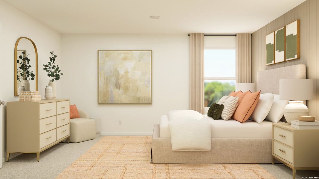 Furnished interior view inside a new home in Voss Farms, New Braunfels (Image 17). Furnished interior view inside a new home in Voss Farms, New Braunfels (Image 17).