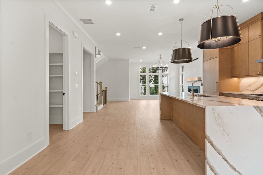 Representative furnished interior of a home built from the The McCollum by The Providence Group in Park Walke, Alpharetta (Image 14).