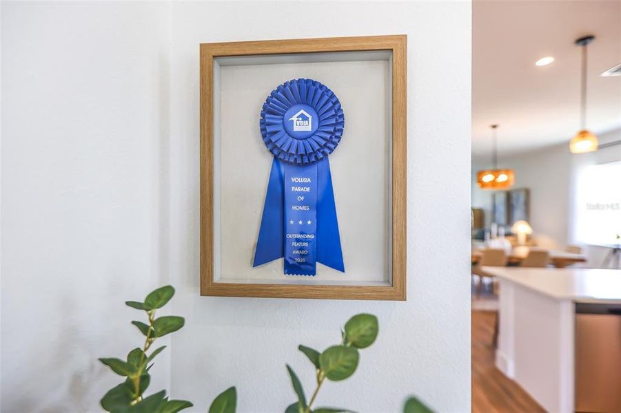 Furnished interior view inside a new home in Gray Hawk at Hole Two, Daytona Beach (Image 17).