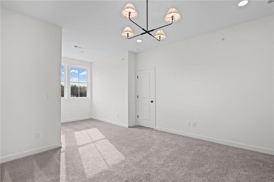 Spacious, unfurnished interior of a new home in The Village at River Green, Canton (Image 32).